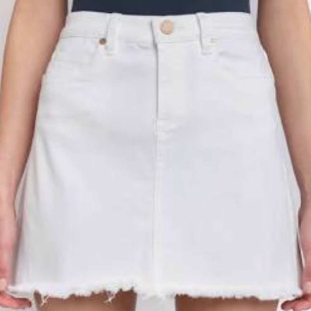 Blank NYC denim skirt- white NWOT